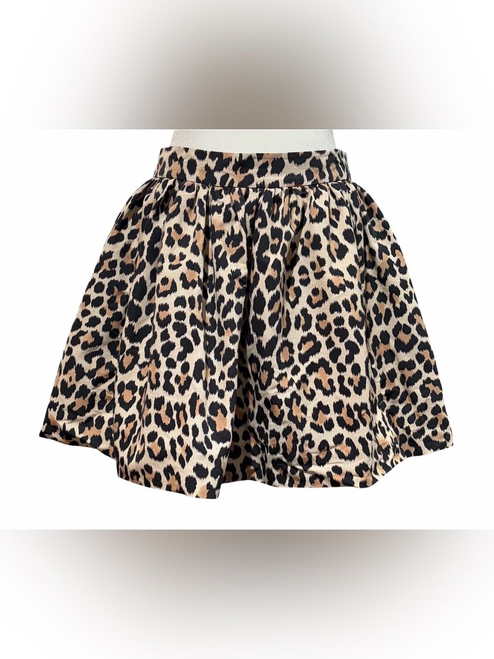 Kate Spade Skirt The Rules Leopard Print Mini Skirt